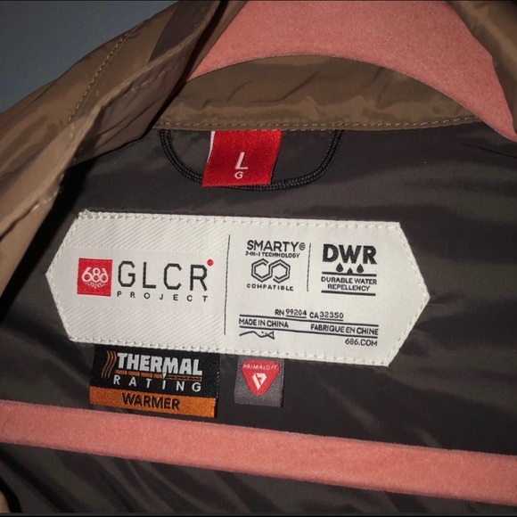 NWT Men’s 686 Light Puffer Jacket - Picture 3 of 3